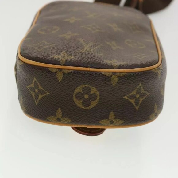 LOUIS VUITTON Monogram Pochette Gange Shoulder Bag LV Auth - Picture 6 of 16